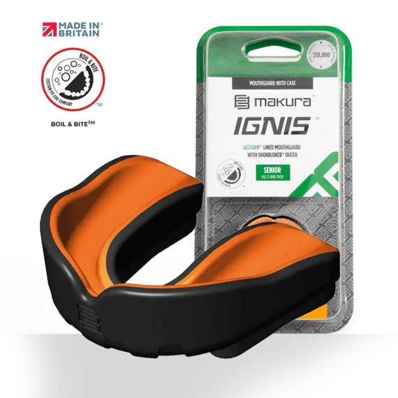 Капа MAKURA Ingis доросла (вік 11+) Black/Orange (art.6017514013) | Зображення 1