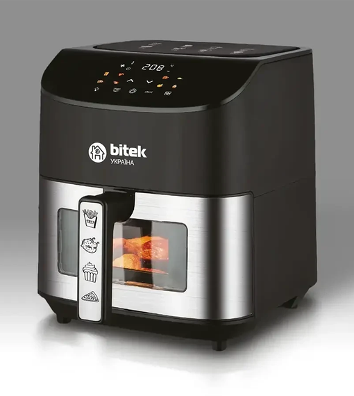 Аерофритюрниця Air Fryer 4200Вт 8л BITEK | Зображення 5