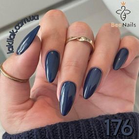 Гель-лак для ногтей Bee Nails 176 (сизый) 8мл