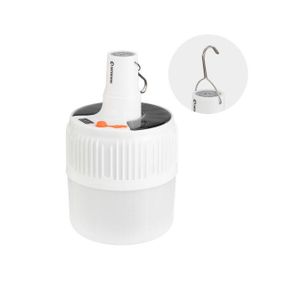 Світильник акумуляторний підвісний 24 SMD, сонячна панель, індикатор заряду INTERTOOL LB-0109