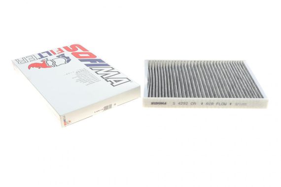 Фільтр салону Audi A4 A5 Q5 Q7 2.0-3.0 TDI 15- вугільний  S 4292 CA