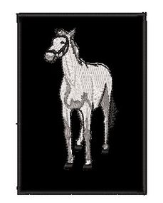 Шеврон Лошадь (прямоугольный)