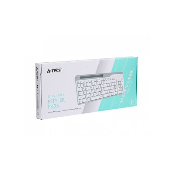 Клавіатура A4Tech FK25 USB White | Зображення 4