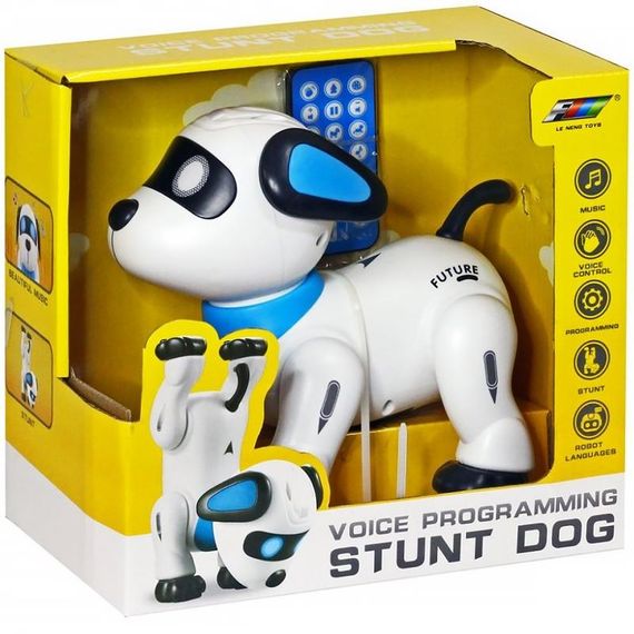 Інтерактивна іграшка Собака-Робот SHT K21 White | Зображення 4