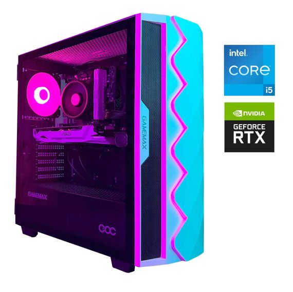 Ігровий ПК GAMING PC Tower / Intel Core i5-11400F (6 (12) ядер по 2.6 - 4.4 GHz) / 32 GB DDR4 / 500 GB SSD + 1000 GB HDD / nVidia GeForce RTX 2060 Super, 8 GB GDDR6, 256-bit б/в