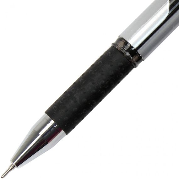 Ручка гелева Hiper Signature HG-105BK Hiper 0,6мм чорна | Зображення 2