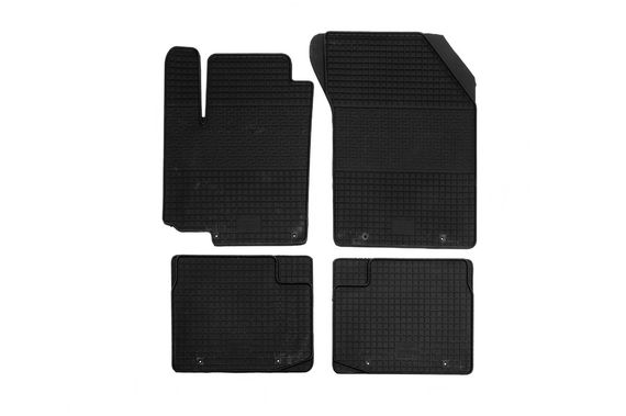 Резиновые коврики (4 шт, Polytep) для Fiat Sedici 2006-2024 гг | Зображення 1