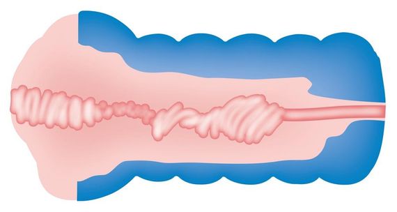 Мастурбатор Nature Skin Soft Vagina, тілесний | Зображення 3