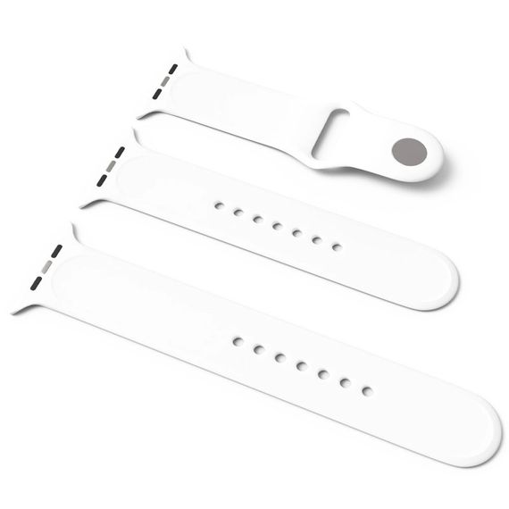 Силіконовий ремінець для Apple Watch Sport Band 38 / 40 / 41 (S/M & M/L) 3pcs