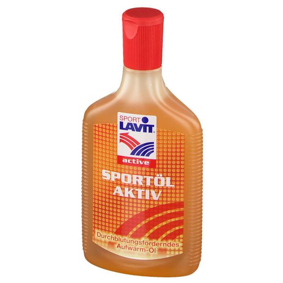 Розігріваюча олія для м'язів Sport Lavit Sportoil Aktiv 200 мл, Спортивна олія для розминки та масажу