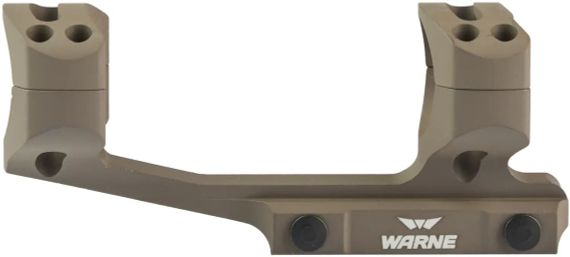 Кріплення-моноблок Warne X-Skeleton Mount. d - 30 мм. Ultra High. Weaver/Picatinny. FDE | Зображення 4