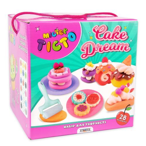 Набір для творчості Містер тісто Cake Dream Strateg українською мовою | Зображення 1