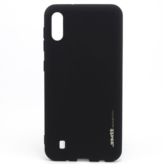 Чохол Силіконовий (TPU) SMTT накладка для Samsung Galaxy M10 Black/Чорний