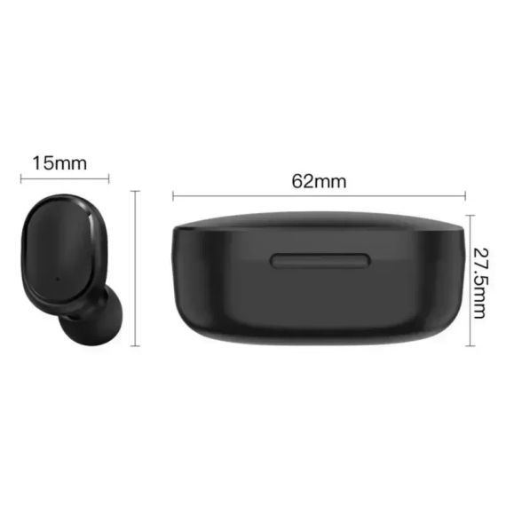Беспроводные Наушники E6S с Led Дисплеем Bluetooth 5.1 Белые | Зображення 2