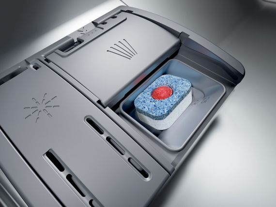 Посудомийна машина Bosch , 12компл., A+, 60см, дисплей, білий (SMS23DW01T) | Зображення 3