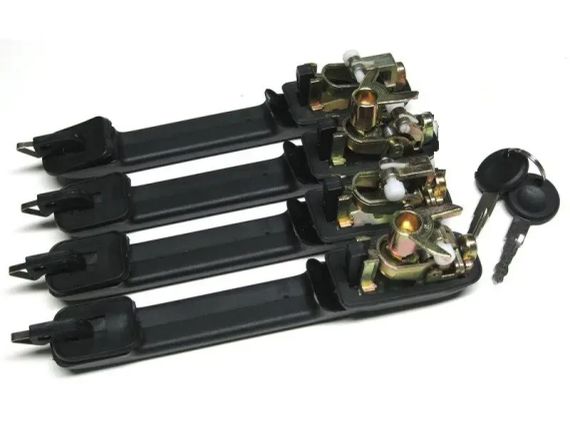 Ручки дверей TUNING VW Golf II Jetta 4шт стиль Golf III гольф | Зображення 1