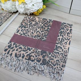 Жіноча хустка Cashmere Leo м’яка та стильна