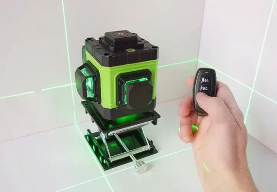 Лазерний рівень 3D із зеленим променем IE12A MA475 | Зображення 3