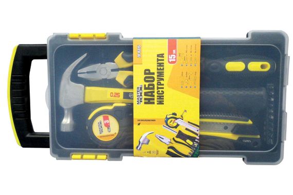 Набор инструмента Mastertool - 15 ед. (78-0315) | Зображення 3