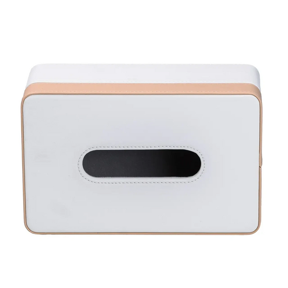 Серветниця з еко шкіри 21.5х14х9 см органайзер для серветок на стіл HP-3-209 | Зображення 1