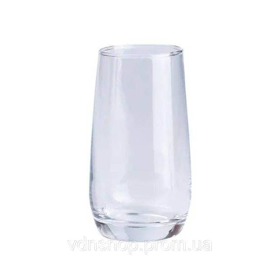 Набір склянок 6 штук по 360 мл прозорий HP557 | Зображення 1