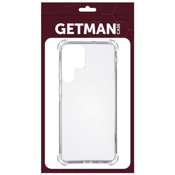 TPU чохол GETMAN Ease logo посилені кути для Samsung Galaxy S22 Ultra | Зображення 1