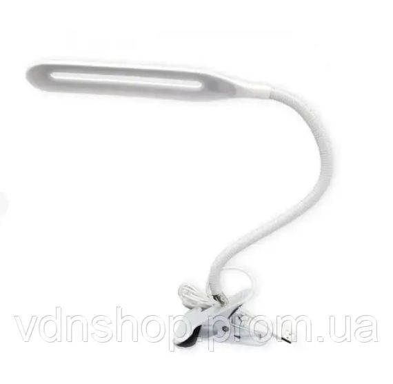 Настольная лампа на прищепке гибкая LED Beluck BL-01 с USB кабелем | Зображення 2