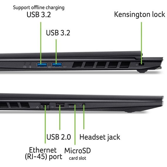 Ноутбук Acer Nitro 18 AI AN18-61-R4L8 (NH.QY7EU.004) Obsidian Black | Зображення 9