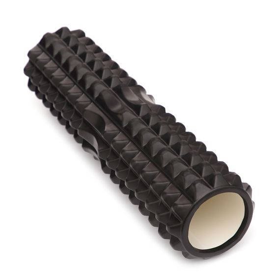 Масажний ролик Cornix EVA 45 x 14 см (валик, ролер) XR-0334 Black | Зображення 2