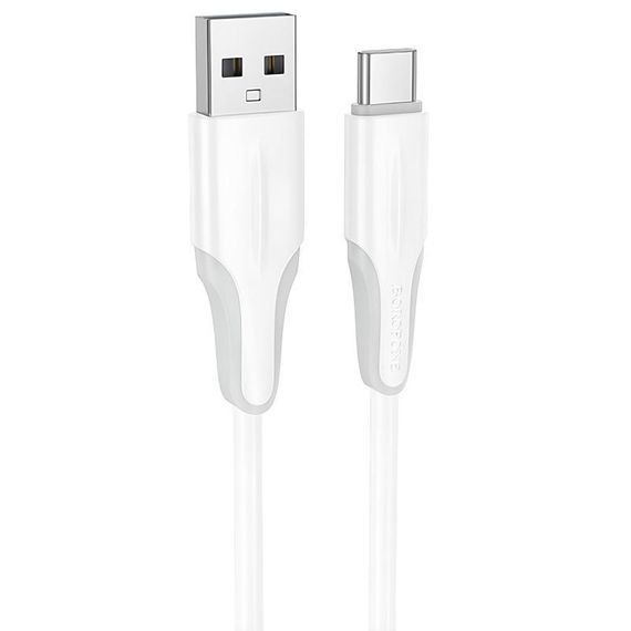 Дата кабель Borofone BX119 New USB to Type-C 3A (1m) White