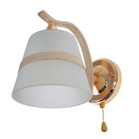 Бра настенное накладное классическое LK-660W/1 E27 YLG
