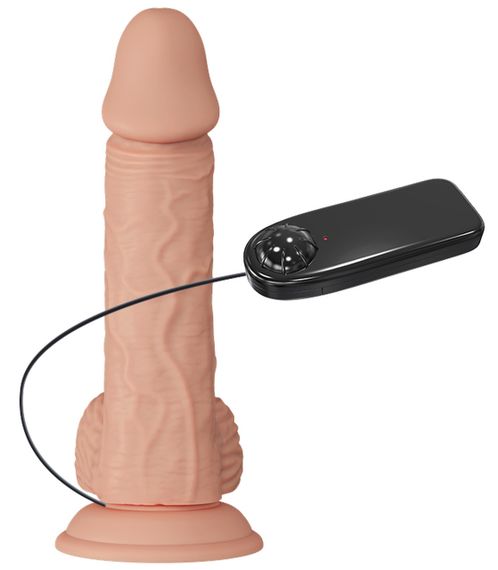 Вибратор на присоске BAILE - Beautiful Catoblepas Vibration 8.1", BW-008106ZR Sex Aura | Зображення 4