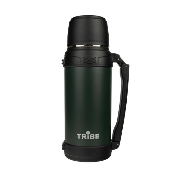 Термос туристичний Tribe Family line 2 л з ситечком, колір Оливковий T-DG-0001-olive
