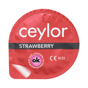 Презервативи зі смаком полуниці Ceylor Strawberry
