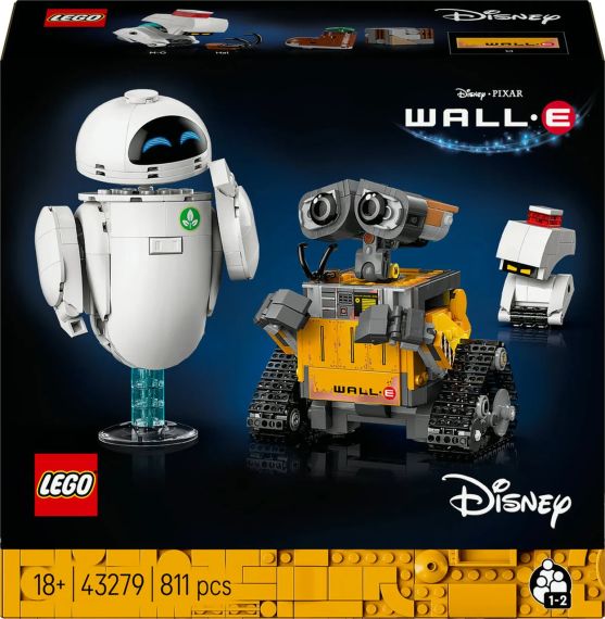 LEGO Disney 43279 WALL-E та EWA
