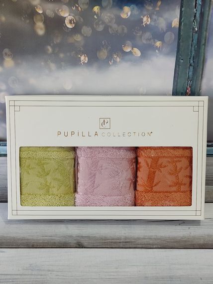 Набір рушників Pupilla  84413 Туреччина 30x50  Бамбук