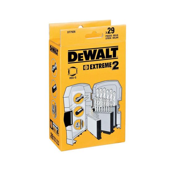 Набір свердел по металу 29шт DeWALT DT7926 | Зображення 3