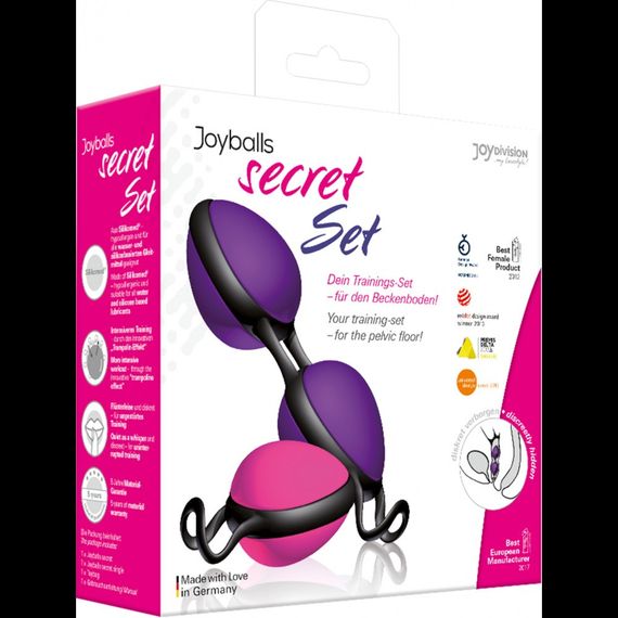 Набір вагінальних кульок JOYdivision Joyballs Secret, 2 шт Sex Aura | Зображення 5