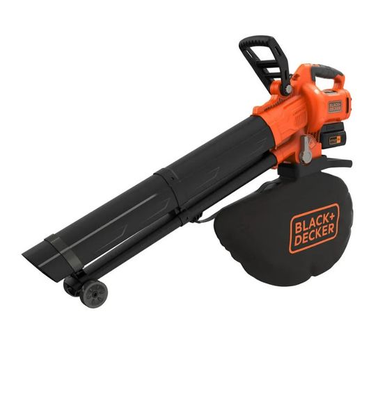 Садовий пилосос акумуляторний BLACK+DECKER з АКБ та ЗП BCBLV3625L1
