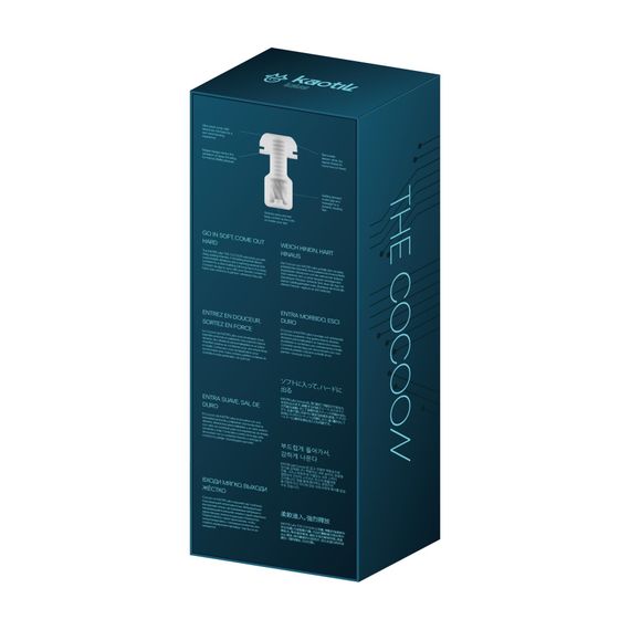 Смарт-мастурбатор Kaotik Labs The Cocoon, режим edging, пульсації, підігрів до 42 °C | Зображення 8