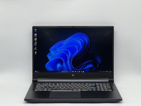 Игровой ноутбук Б-класс Acer Predator Helios 300 PH317-55-93L3 / 17.3" (2560x1440) IPS / Intel Core i9-11900H (8 (16) ядер по 2.1 - 4.9 GHz) / 32 GB DDR4 / 960 GB SSD / nVidia GeForce RTX 3070, 8 GB GDDR6, 256-bit / WebCam б/у + Подарок Мышь HOCO GM28 | Зображення 1