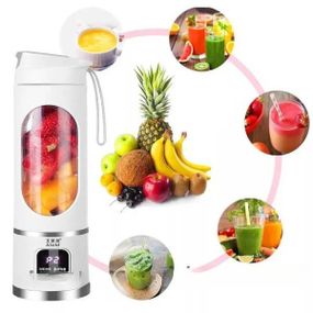 Електричний блендер HS-860 12 лез 450мл 1500 мАг HS-860 Білий