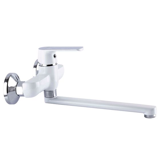 Змішувач для кухні Globus Lux Laguna GLA-0104-7-WHITE