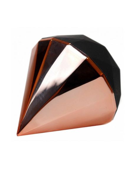 Вакуумный стимулятор клитора Diamond, розовое золото sexstyle | Зображення 1