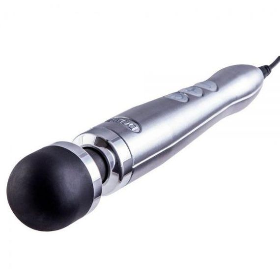 Вібромасажер-мікрофон DOXY Number 3 Satin Finish, Silver Sex Aura | Зображення 1