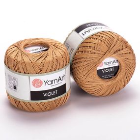 Пряжа YarnArt Violet номер кольору 5529 бавовна пряжа ярнарт віолет