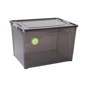 Контейнер 12л коричневий прозорий/какао Smart Box Алеана