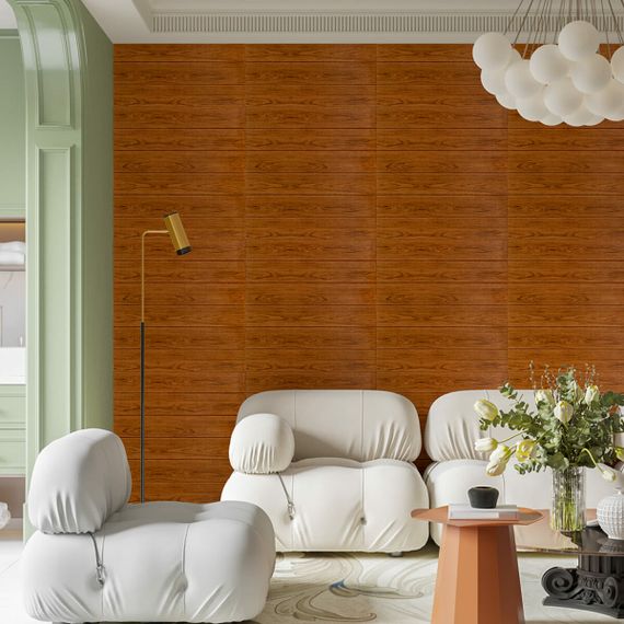 Самоклеюча декоративна 3D панель під дерево Вільха 700х700х5мм (089) SW-00000279 | Зображення 4