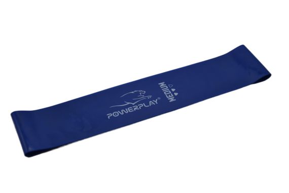 Резинка для фитнеса Паверплей 4114 Mini Power Band 1мм. Medium Синяя (8-12кг) | Зображення 2