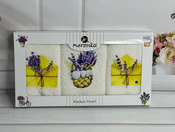 Набір рушників Merzuka  89006 Туреччина 30x50  Махра